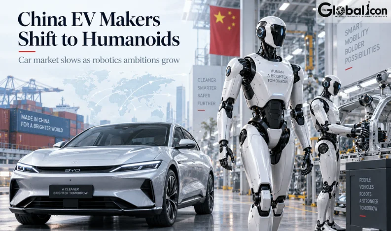 China’s EV Makers Shift Gears to Focus on Humanoids as Car Market Slows