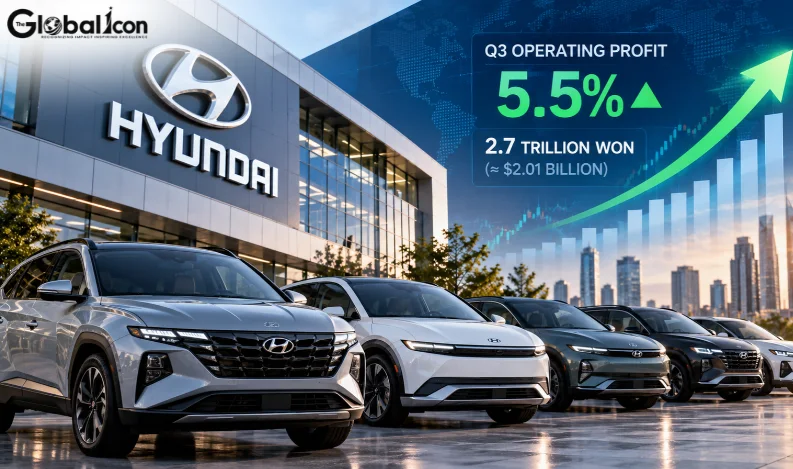 Hyundai Motor Q3 Operating Profit Rises 5.5%, Beating Forecasts