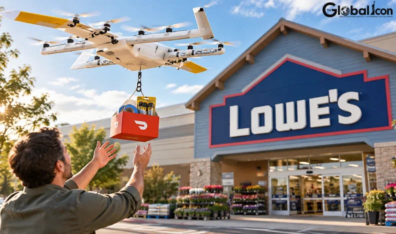 Lowe’s Launches Drone Delivery With DoorDash and Alphabet’s Wing