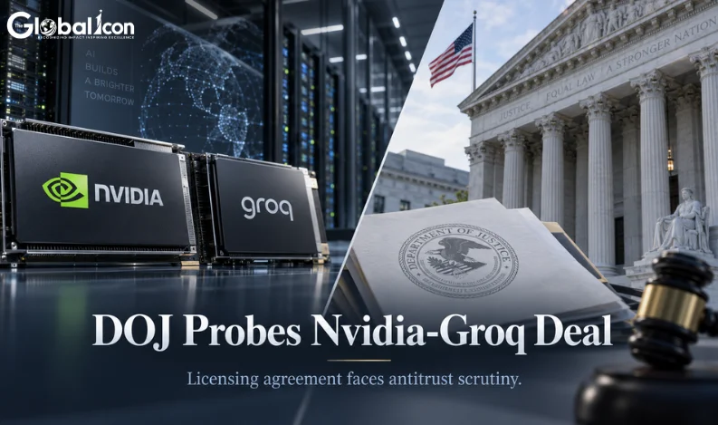 DOJ Probes Nvidia’s Licensing Deal With AI Startup Groq, NYT Reports