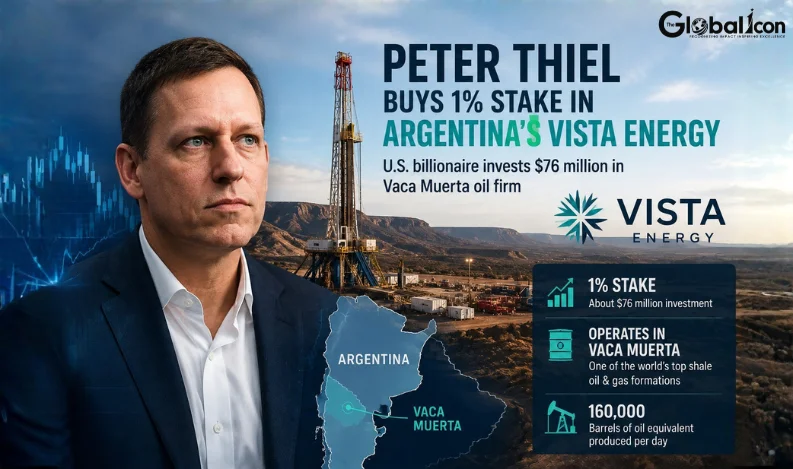Peter Thiel Takes $76 Million Stake in Argentina’s Vista Energy