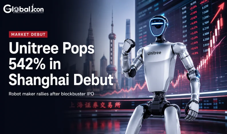 Unitree Shares Surge Nearly Sixfold in Shanghai IPO