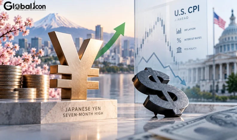 Yen Hits Seven-Month High as Dollar Weakens Ahead of CPI