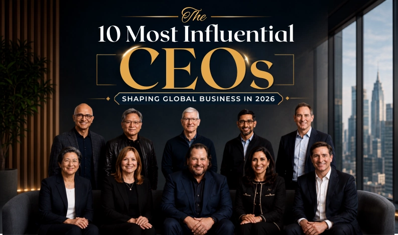The 10 Most Influential CEOs Shaping Global Business in 2026